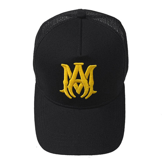 AMIRI LOGO TRUCKER CAPS AMIRI