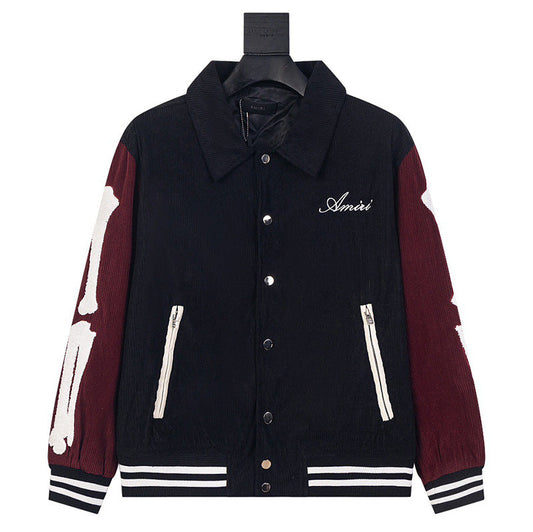 AMIRI Corduroy Bones Varsity Jacket AMIRI
