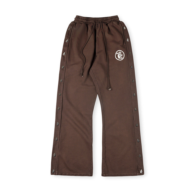 Hellstar Mirror Face Sweatpants pink