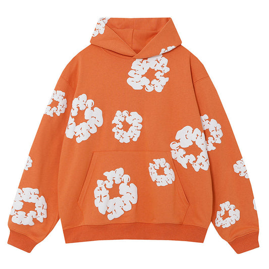 Denim Tears The Cotton Wreath Hoodie Orange DENIM TEARS