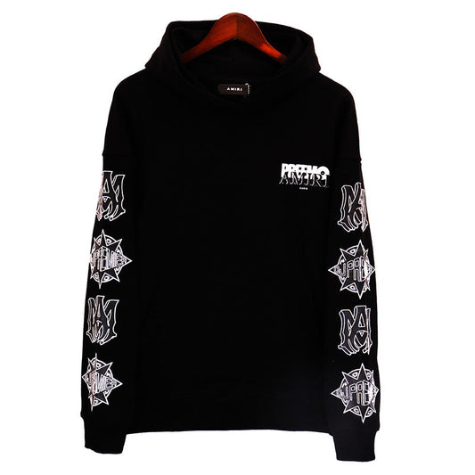 AMIRI Logo-Print Cotton-Jersey Hoodie AMIRI