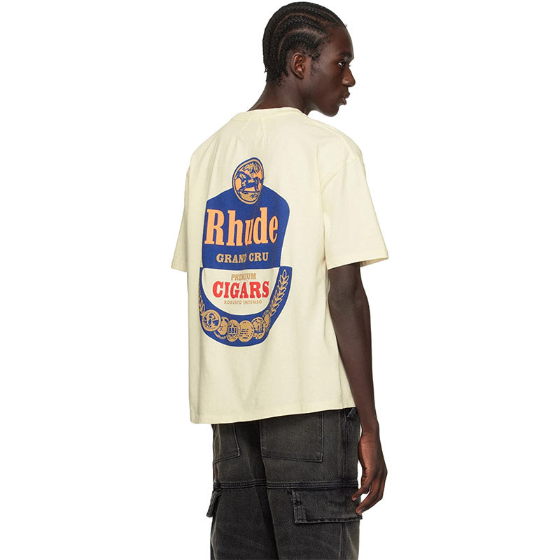 RHUDE logo-print cotton T-Shirts RHUDE
