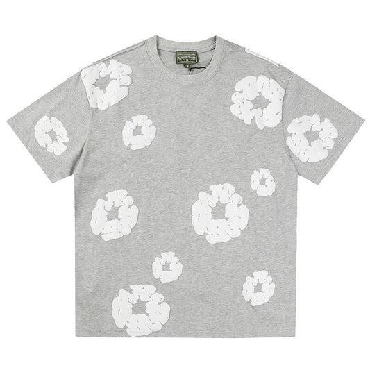 Denim Tears Men's Grey T-shirt DENIM TEARS