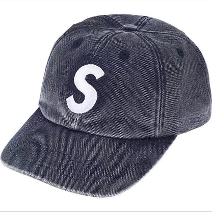 Supreme Washed Chino Twill S Logo Cap