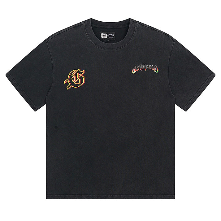GODSPEED Skeleton Motorcycle T-shirt Godspeed