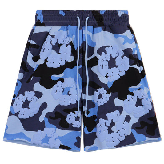 Denim Tears Cotton Wreath Shorts DENIM TEARS