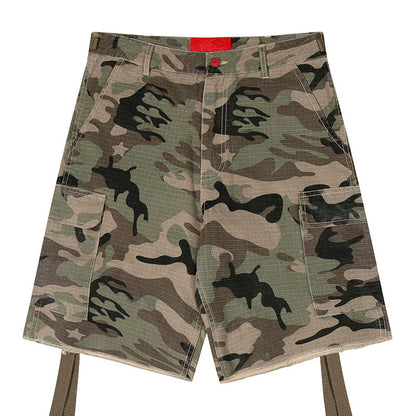 Hellstar Camouflage Printed Shorts