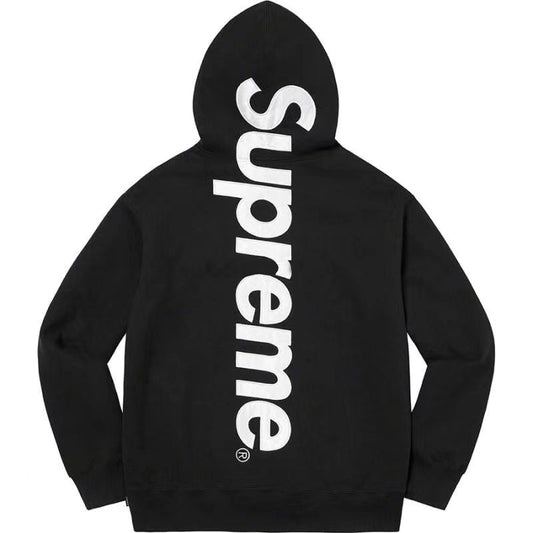FW23 WEEK8 SATIN APPLIQUE HOODIE