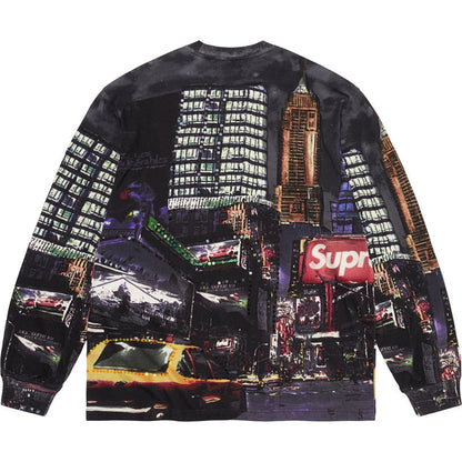 Supreme Skyline Sequin Long Sleeve T-Shirt