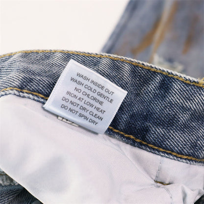 VALLEY Letter Jeans #8265