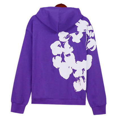 Denim Tears Kapok Flower Pattern Printed Hoodie DENIM TEARS