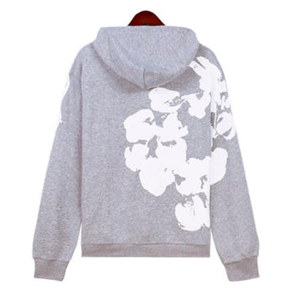 Denim Tears Kapok Flower Pattern Printed Hoodie DENIM TEARS